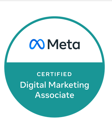 Meta Certified Digital Marketing Associate badge